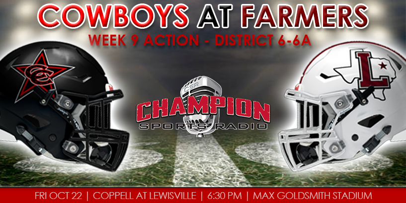 10/22/21: Coppell at Lewisville (Fighting Farmers Broadcast)
