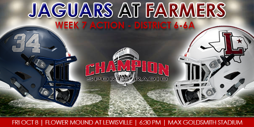 10/8/21: Flower Mound at Lewisville (Fighting Farmers Broadcast)