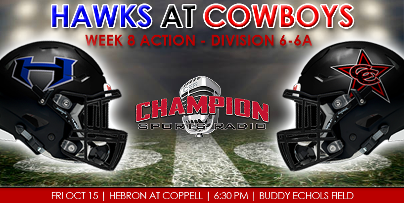10/15/21: Hebron at Coppell (Hawks Broadcast)
