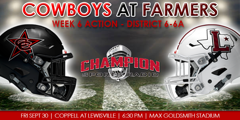 9/30/22: Coppell at Lewisville (Fighting Farmers Broadcast)