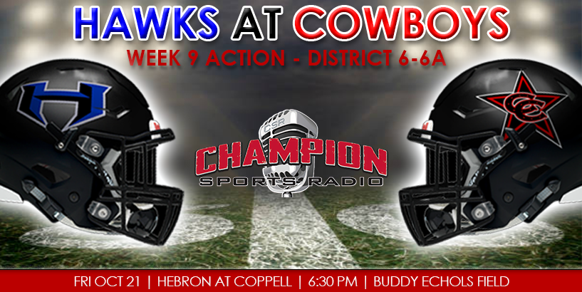 10/21/22: Hebron at Coppell (Hawks Broadcast)