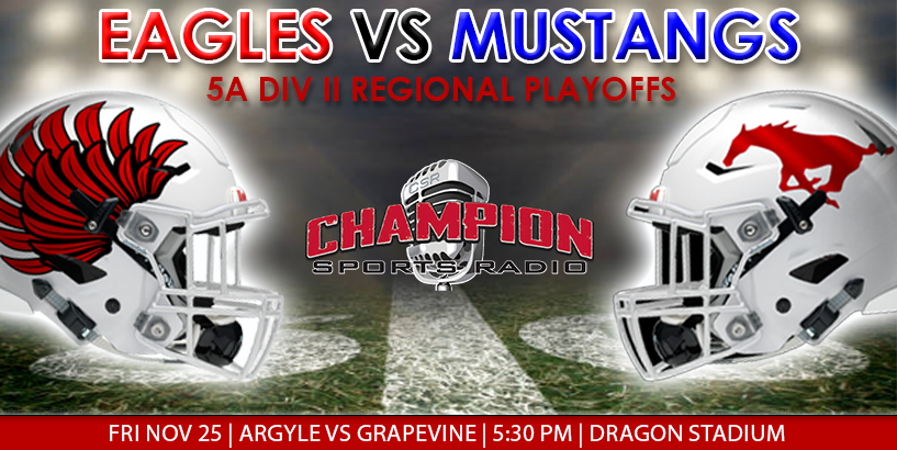 11/25/22: Argyle vs Grapevine – Class 5A Division II Regional Playoffs