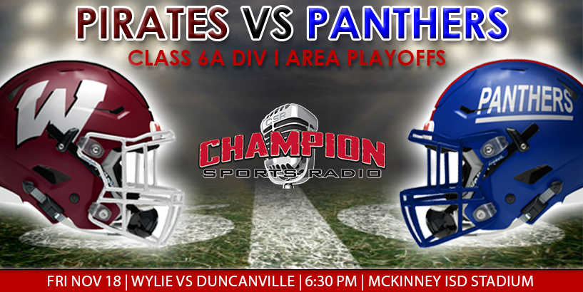 11/18/22: Wylie vs Duncanville – Class 6A Division I Area Playoffs